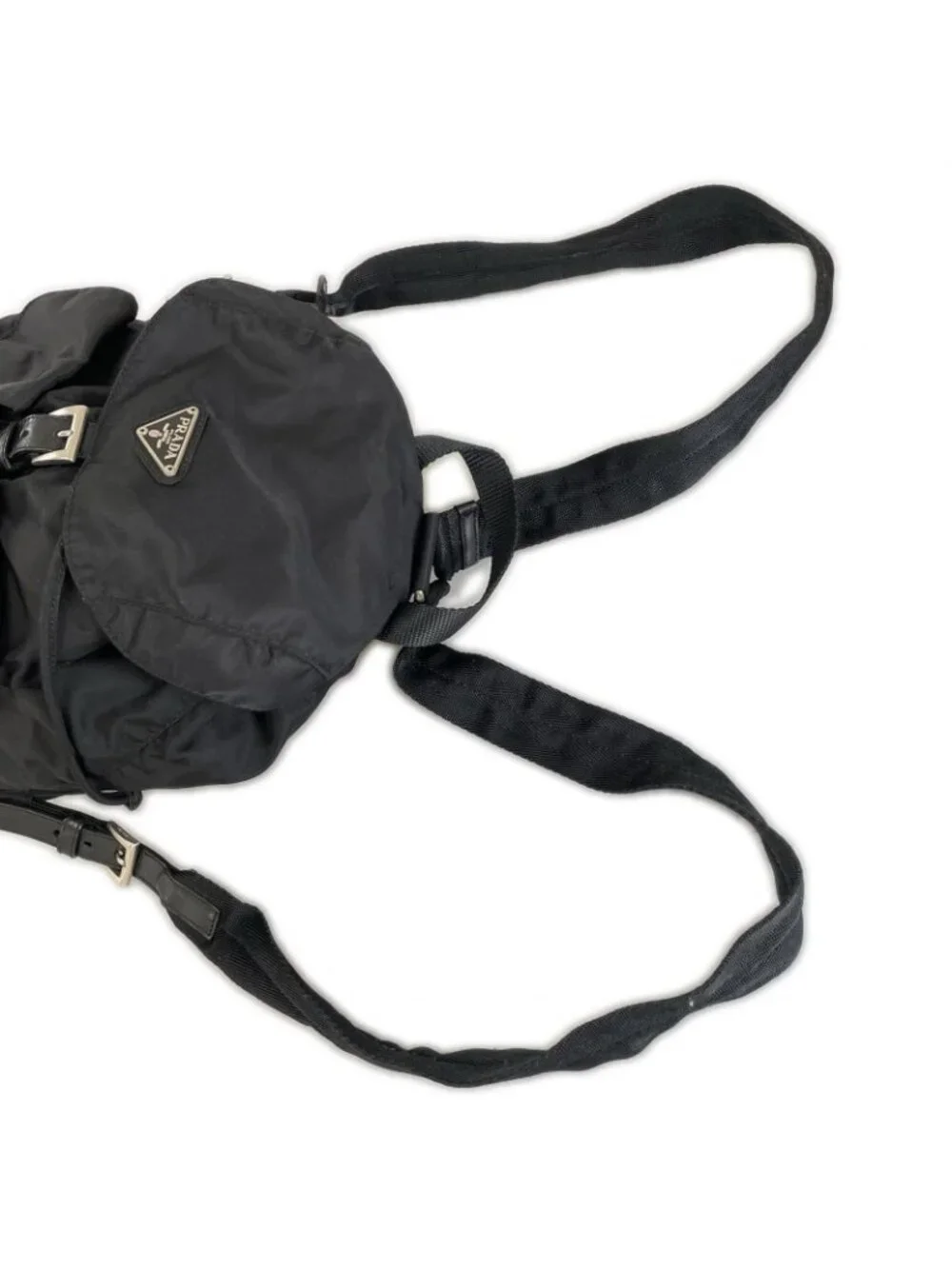 Prada Nylon Mini Backpack Black